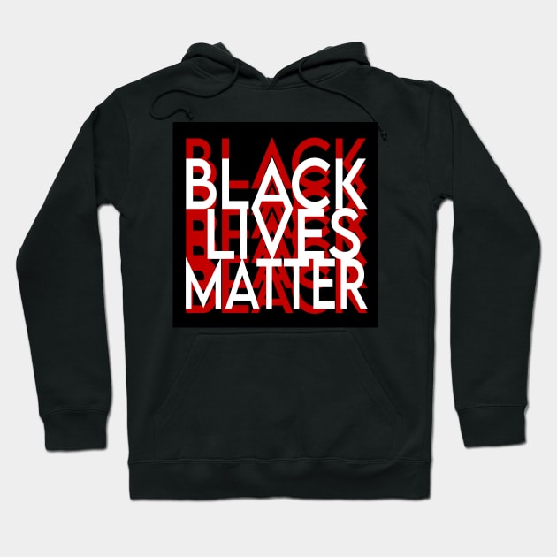 Black lives matter, no matter what Hoodie by jorge_lebeau